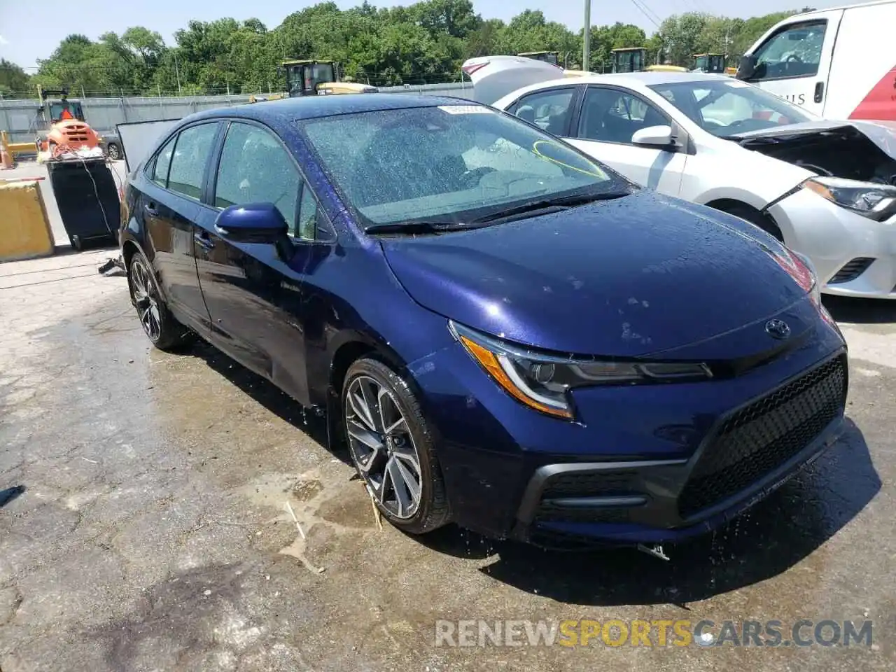 9 Photograph of a damaged car JTDS4MCE0NJ086746 TOYOTA COROLLA 2022