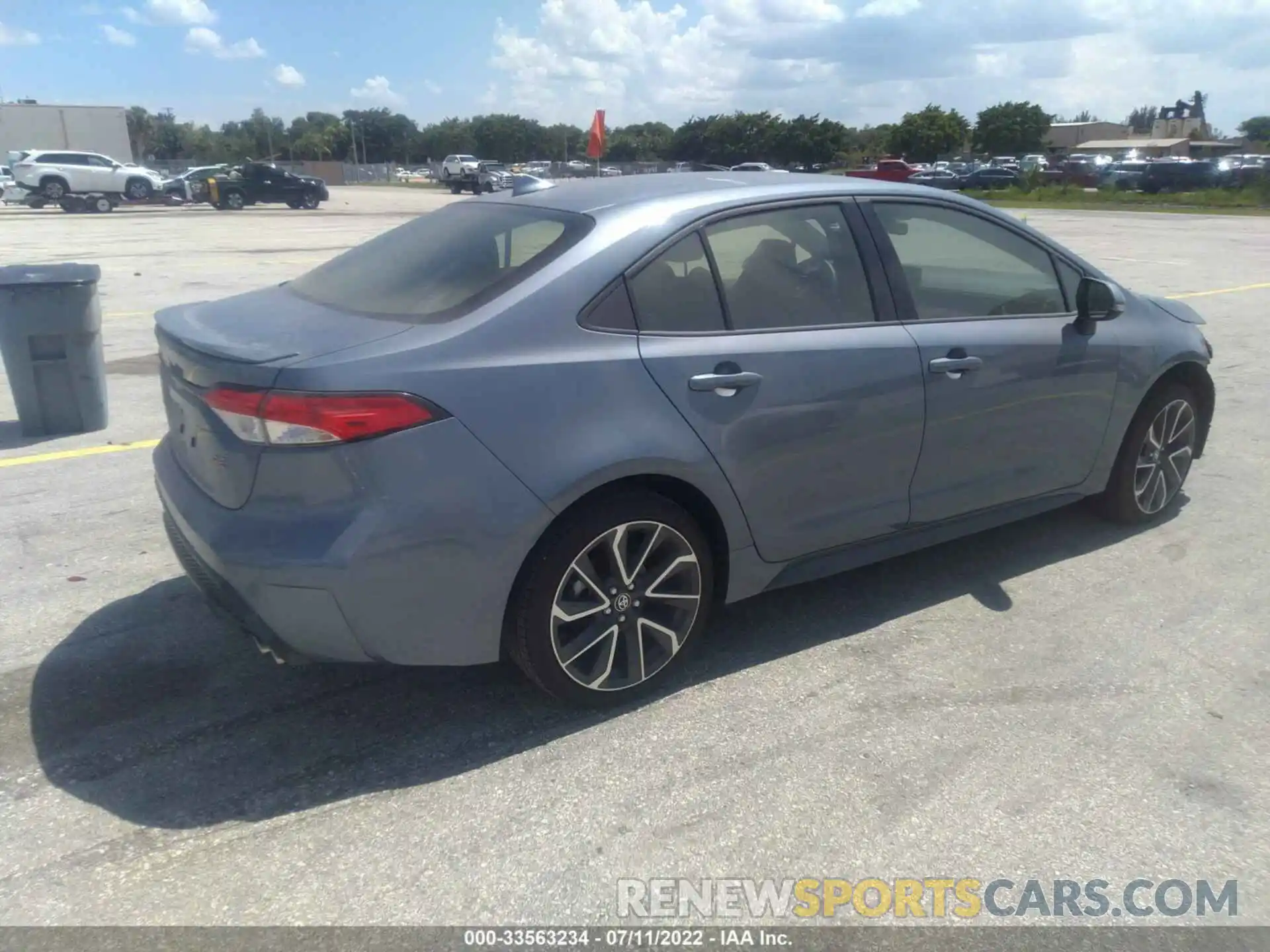 4 Photograph of a damaged car JTDS4MCE1N3501769 TOYOTA COROLLA 2022