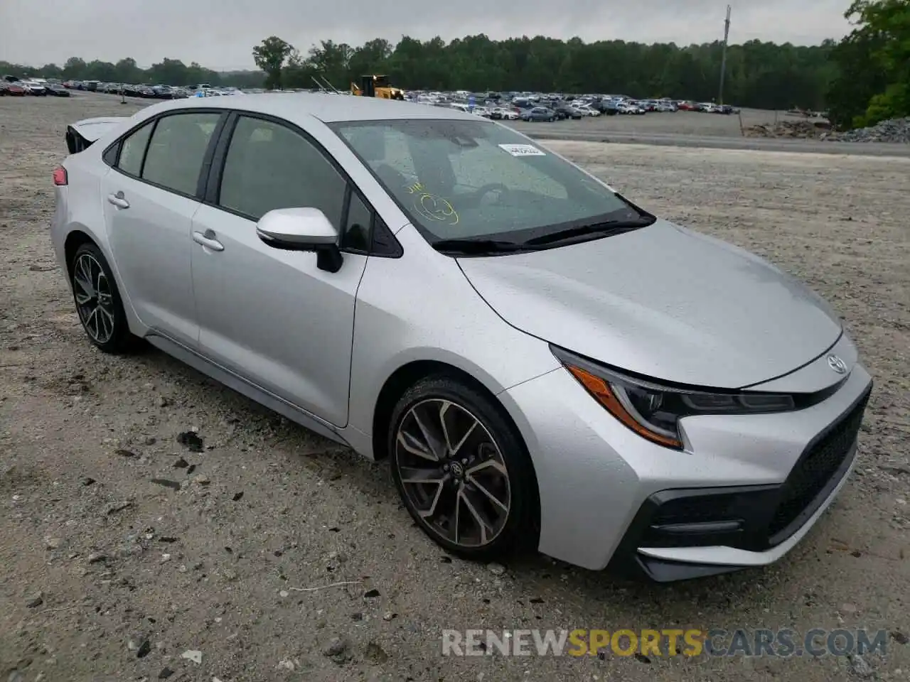 1 Photograph of a damaged car JTDS4MCE1N3502002 TOYOTA COROLLA 2022