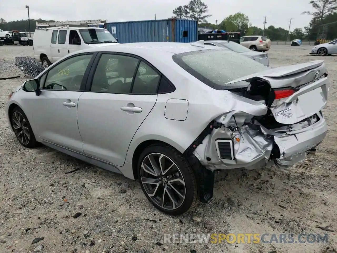 3 Photograph of a damaged car JTDS4MCE1N3502002 TOYOTA COROLLA 2022