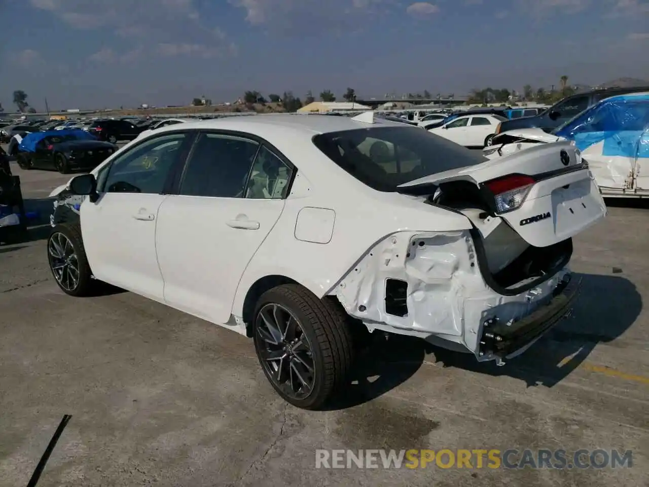 3 Photograph of a damaged car JTDS4MCE1N3510715 TOYOTA COROLLA 2022