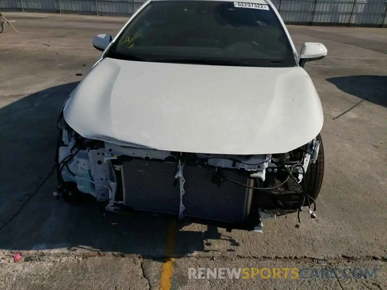 9 Photograph of a damaged car JTDS4MCE1N3510715 TOYOTA COROLLA 2022