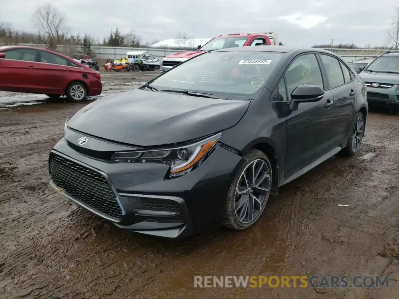 2 Photograph of a damaged car JTDS4MCE1NJ082592 TOYOTA COROLLA 2022