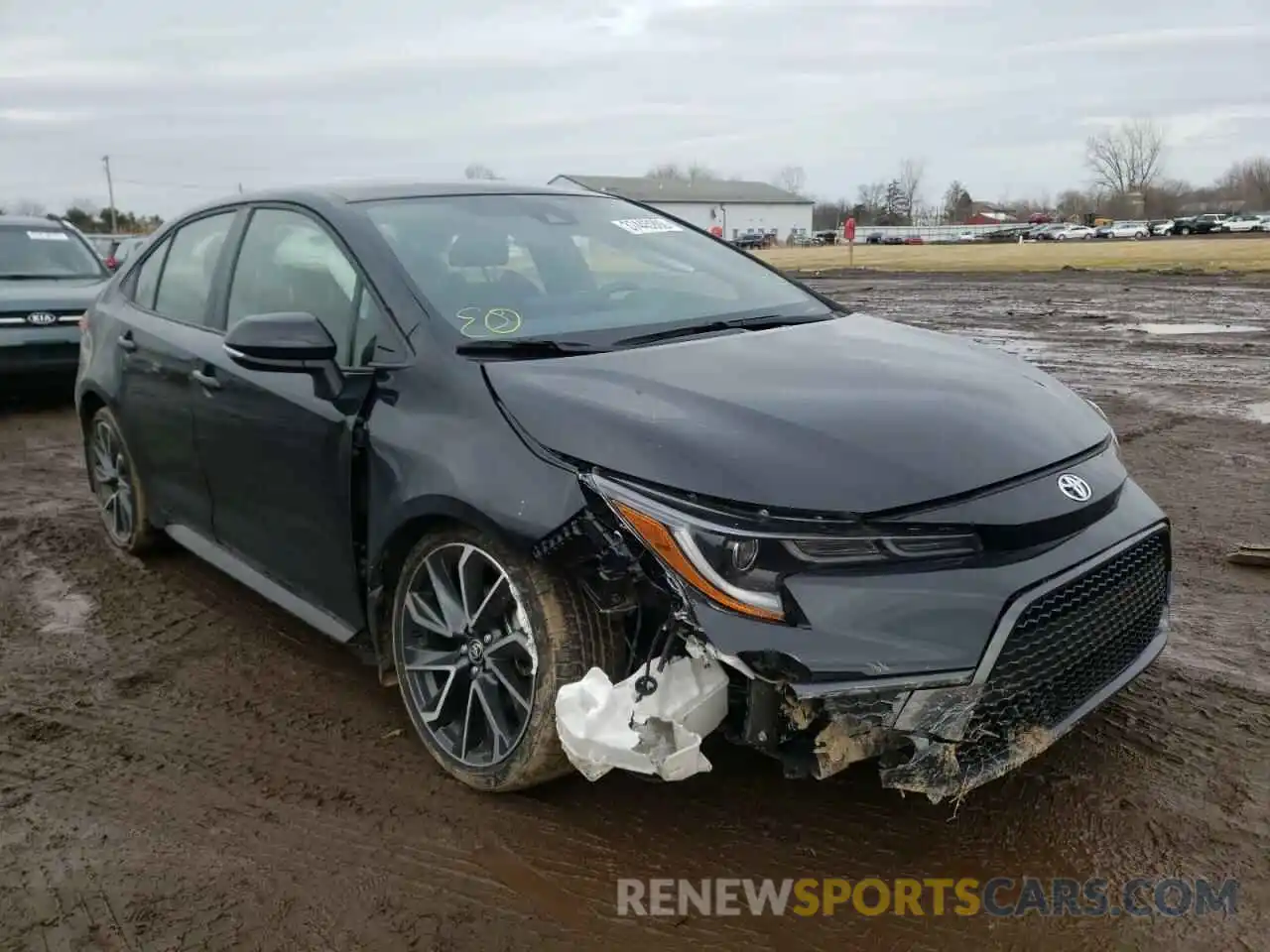 9 Photograph of a damaged car JTDS4MCE1NJ082592 TOYOTA COROLLA 2022