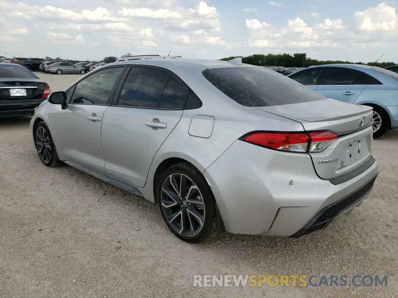 3 Photograph of a damaged car JTDS4MCE1NJ083127 TOYOTA COROLLA 2022