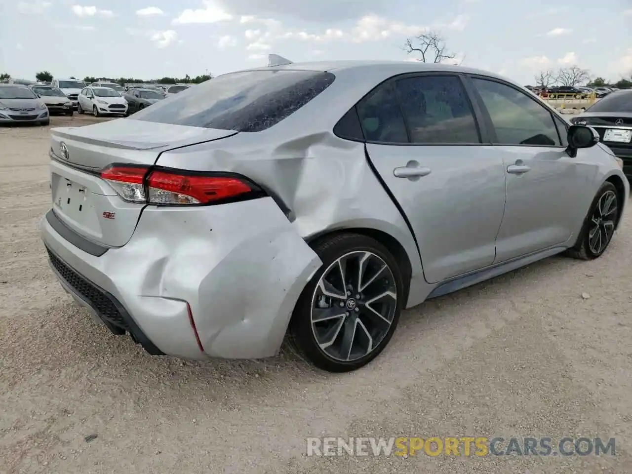 9 Photograph of a damaged car JTDS4MCE1NJ083127 TOYOTA COROLLA 2022