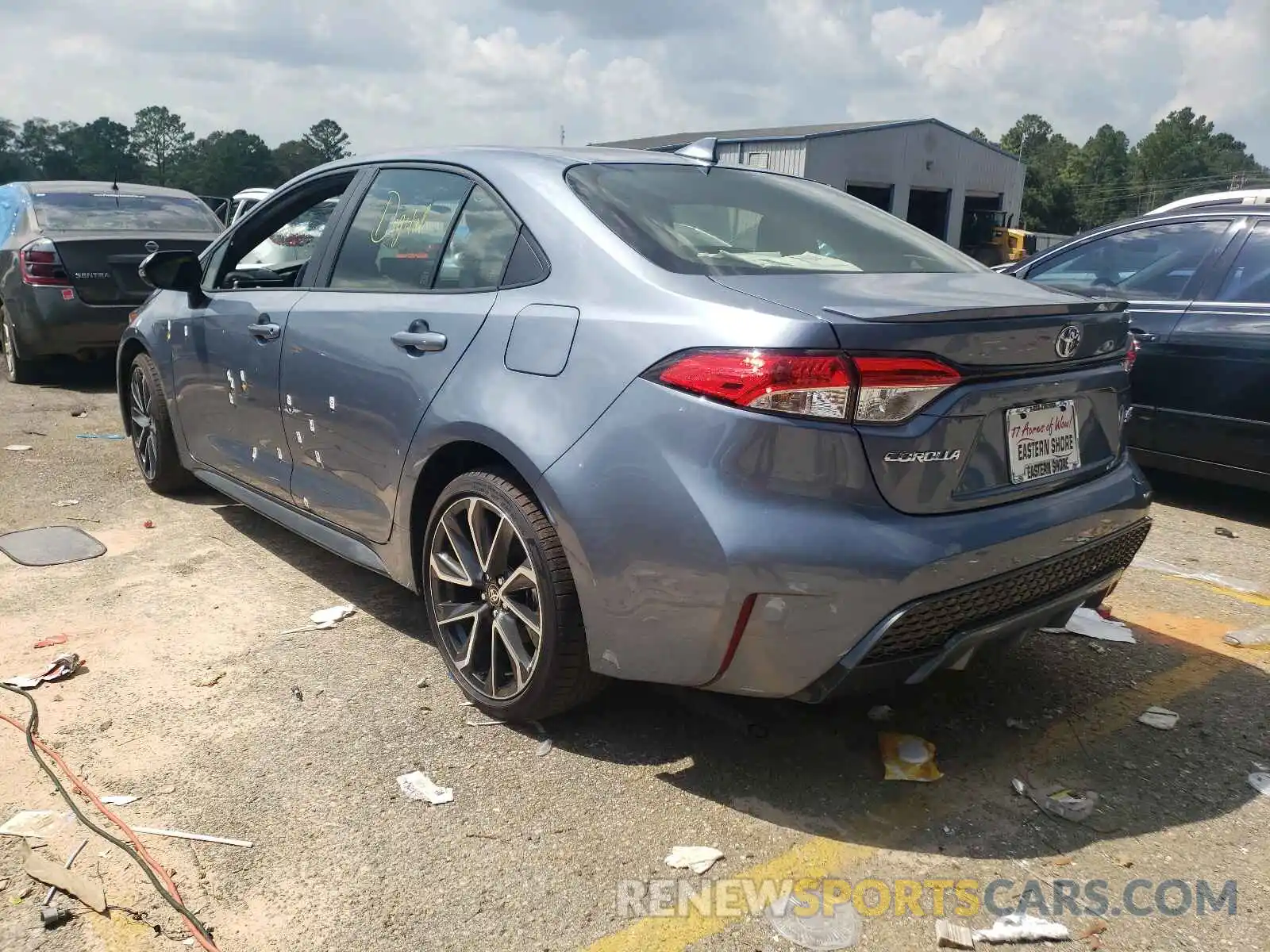 3 Photograph of a damaged car JTDS4MCE1NJ083192 TOYOTA COROLLA 2022