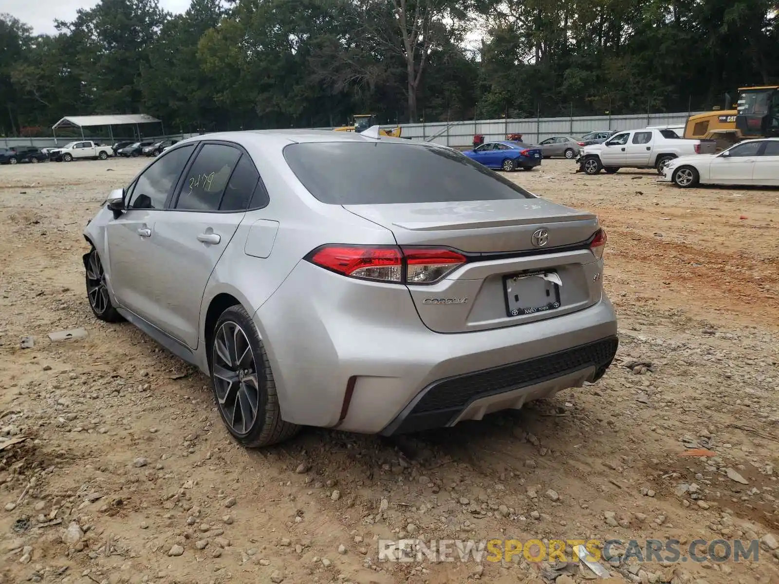 3 Photograph of a damaged car JTDS4MCE1NJ083581 TOYOTA COROLLA 2022