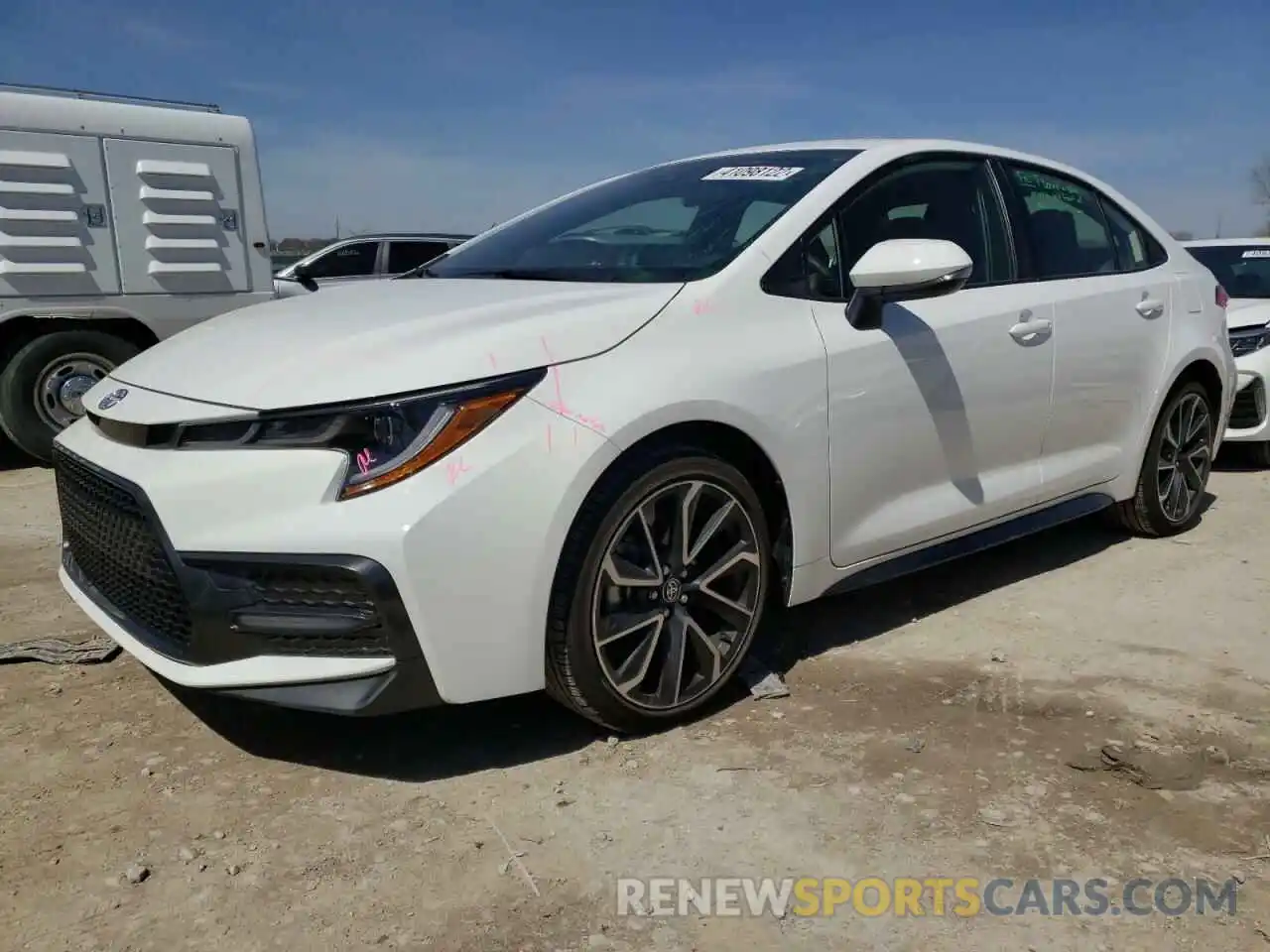 2 Photograph of a damaged car JTDS4MCE1NJ084097 TOYOTA COROLLA 2022