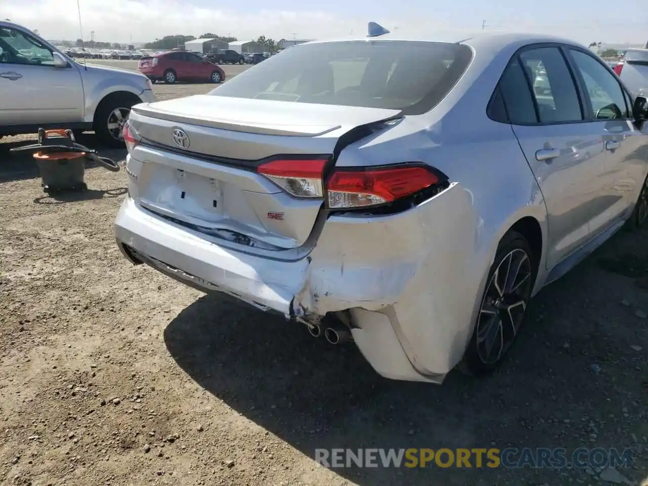 9 Photograph of a damaged car JTDS4MCE1NJ084214 TOYOTA COROLLA 2022