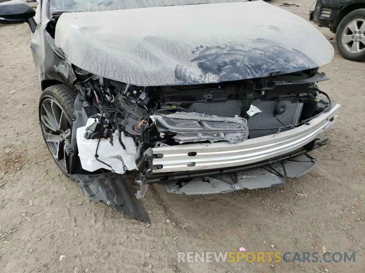 9 Photograph of a damaged car JTDS4MCE1NJ084827 TOYOTA COROLLA 2022