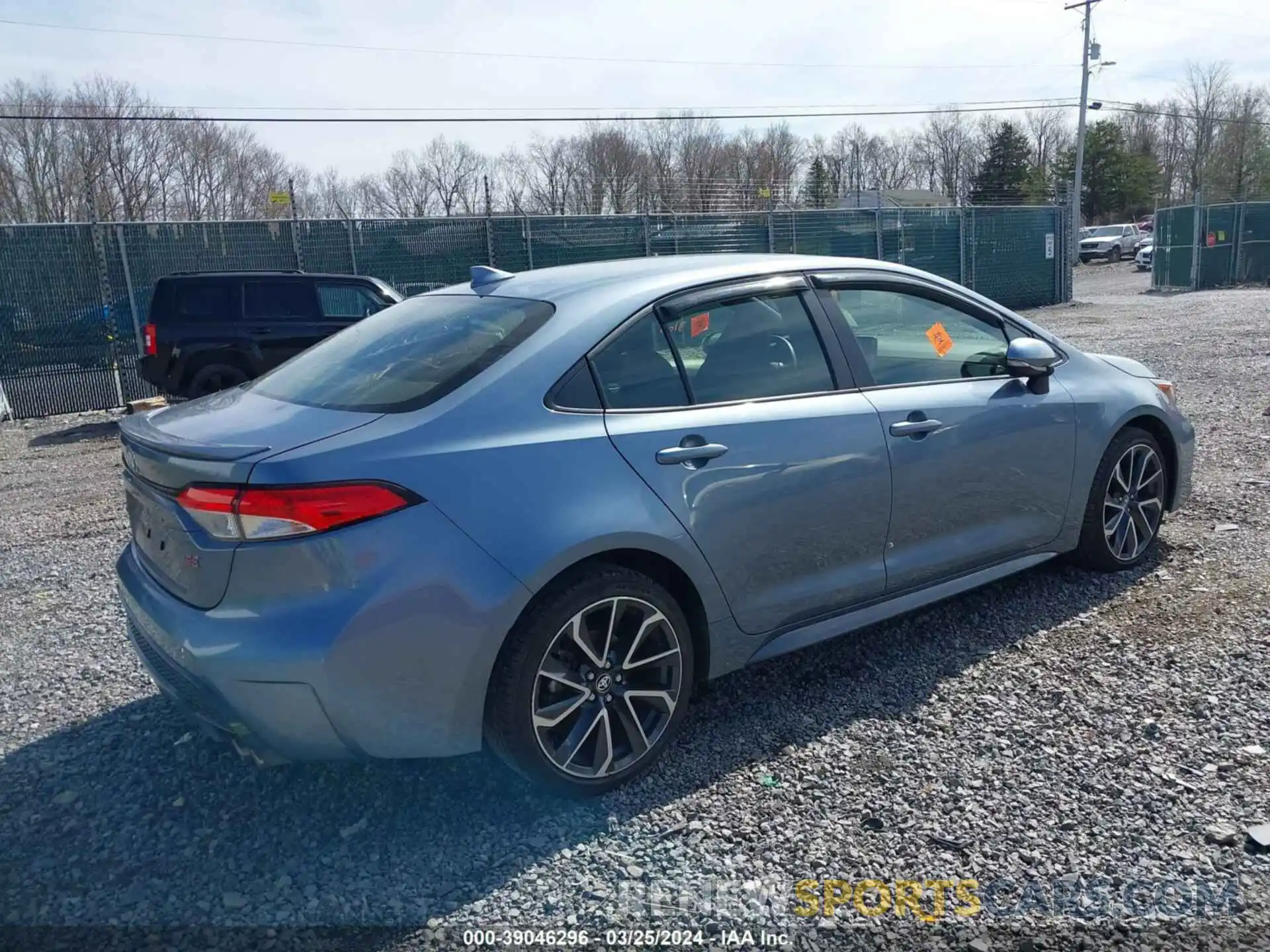 4 Photograph of a damaged car JTDS4MCE1NJ088473 TOYOTA COROLLA 2022