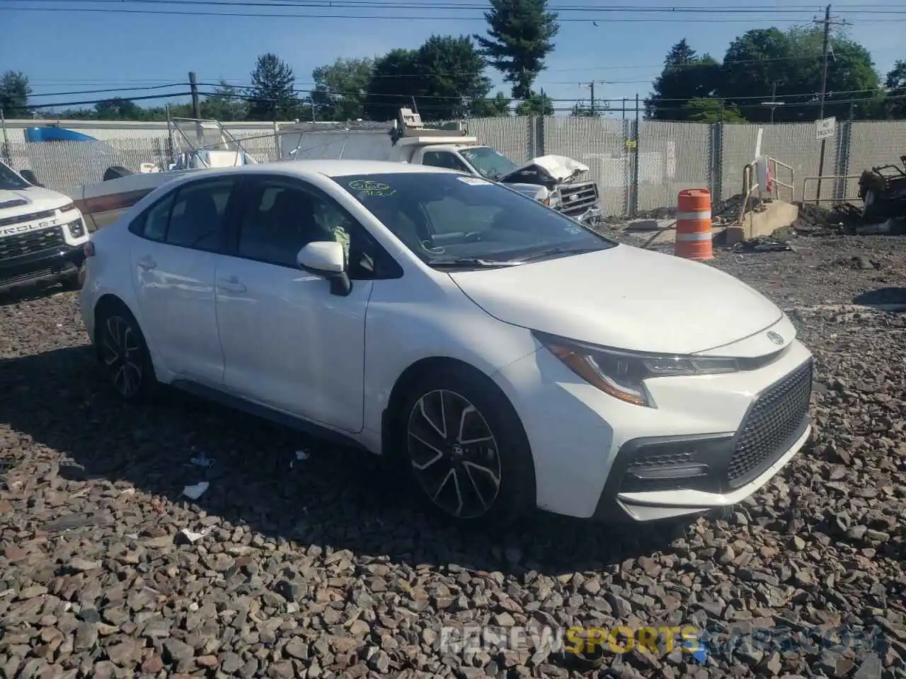 1 Photograph of a damaged car JTDS4MCE1NJ088506 TOYOTA COROLLA 2022