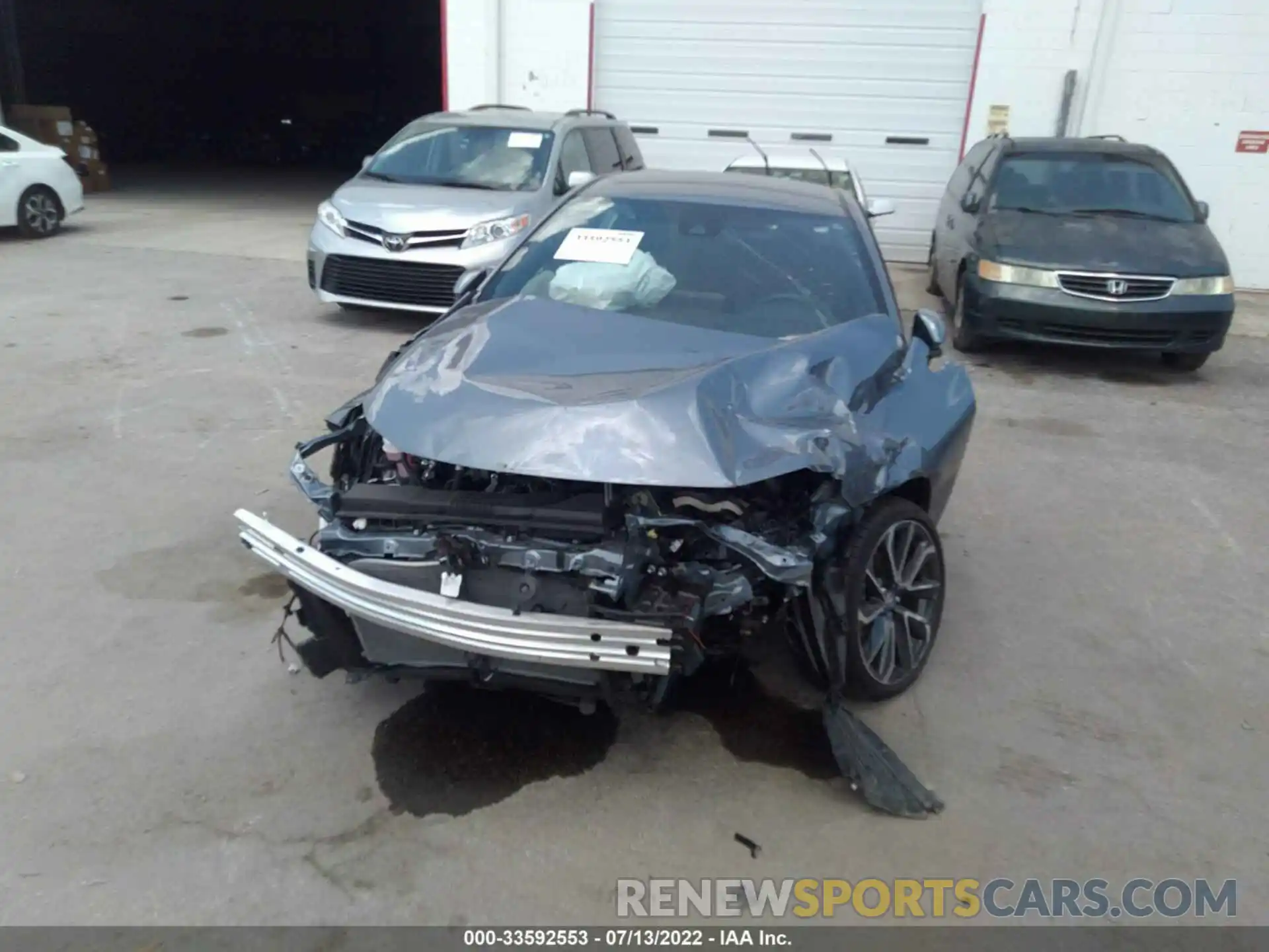 6 Photograph of a damaged car JTDS4MCE1NJ095407 TOYOTA COROLLA 2022