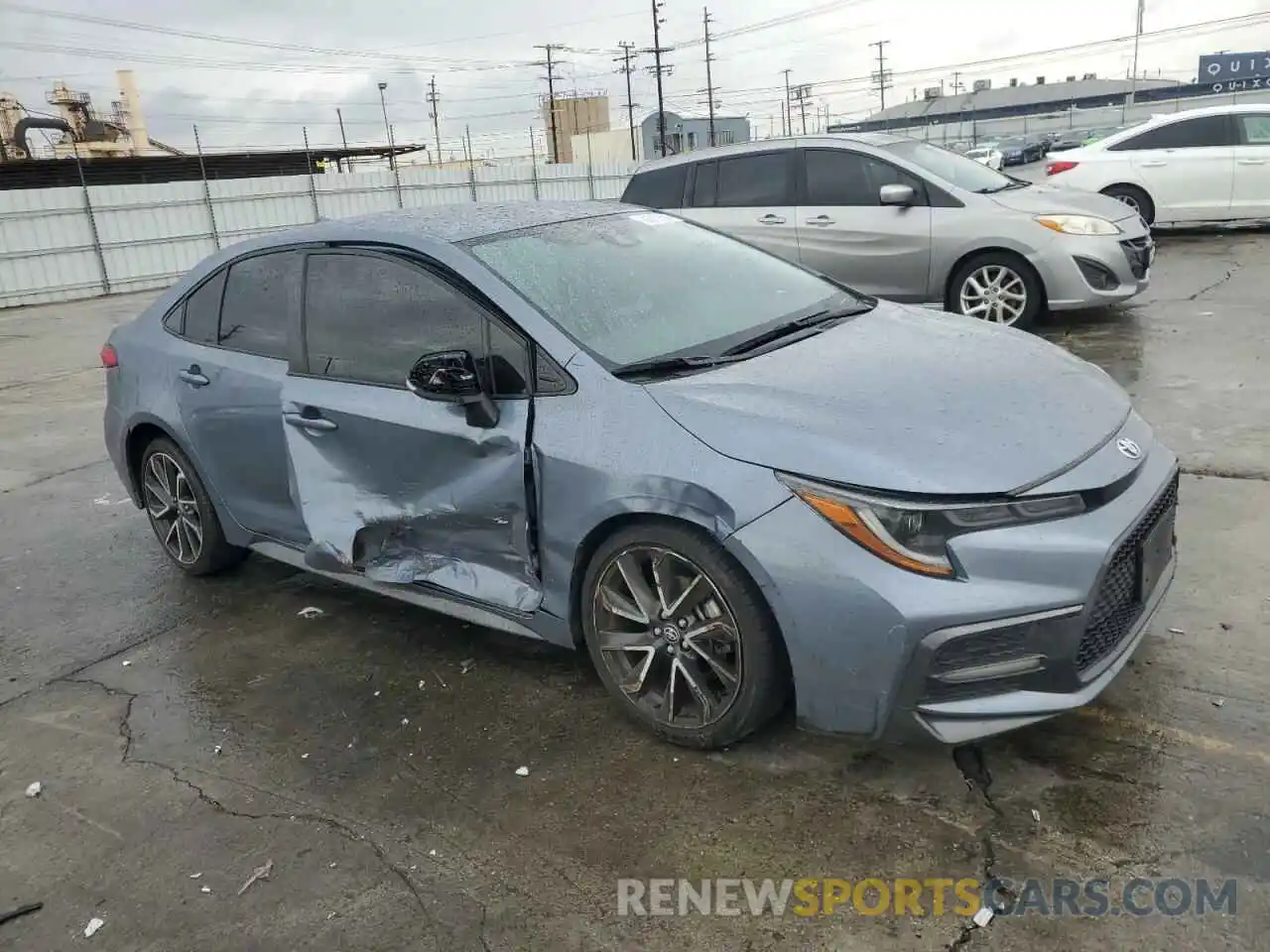 4 Photograph of a damaged car JTDS4MCE2N3504731 TOYOTA COROLLA 2022