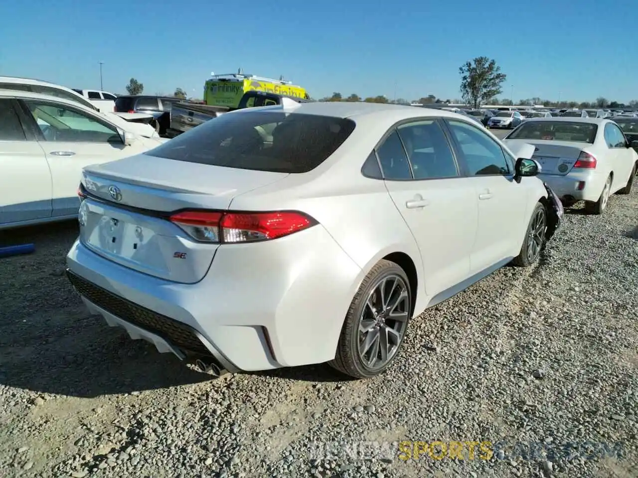 4 Photograph of a damaged car JTDS4MCE2N3504891 TOYOTA COROLLA 2022