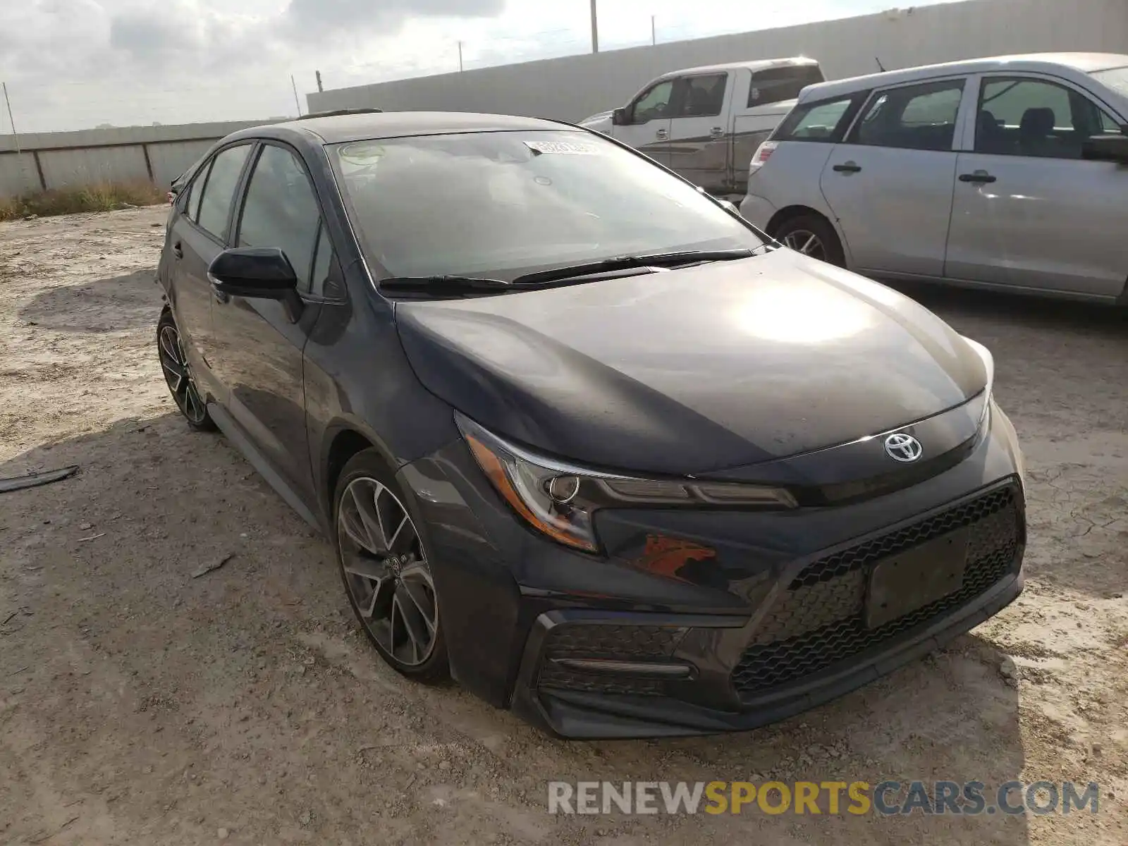 1 Photograph of a damaged car JTDS4MCE2NJ081600 TOYOTA COROLLA 2022