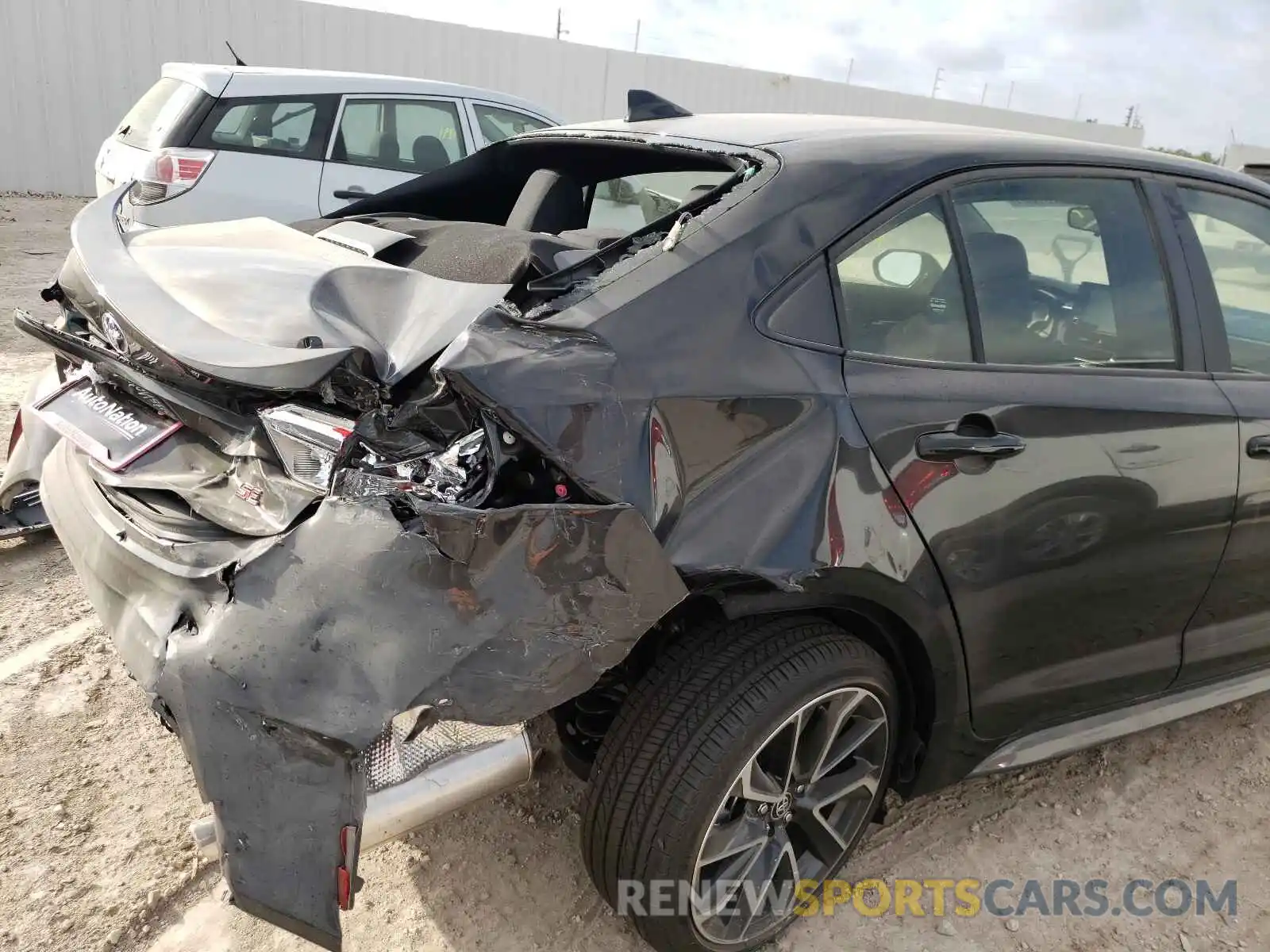 9 Photograph of a damaged car JTDS4MCE2NJ081600 TOYOTA COROLLA 2022