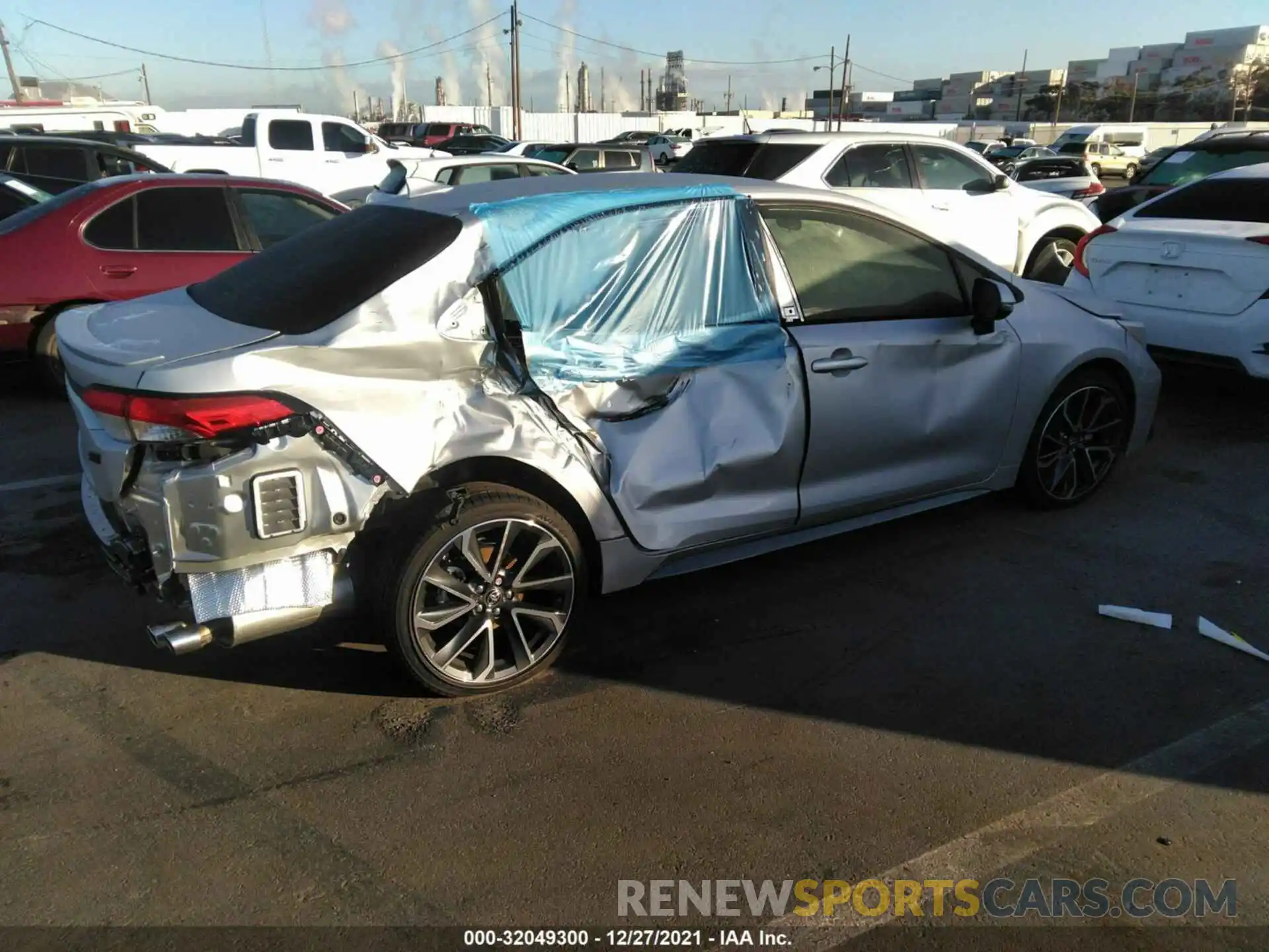 4 Photograph of a damaged car JTDS4MCE2NJ087350 TOYOTA COROLLA 2022