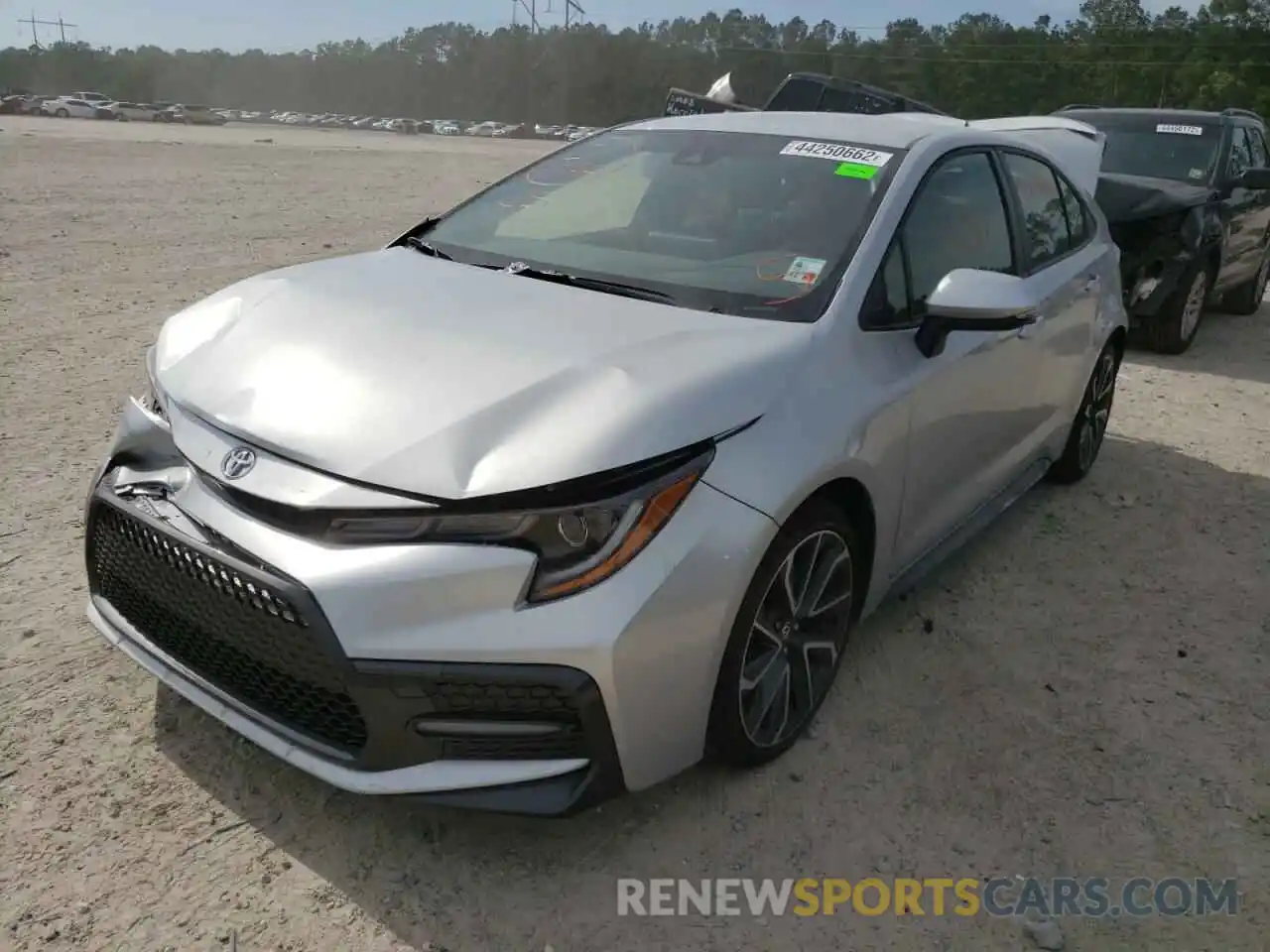 2 Photograph of a damaged car JTDS4MCE3N3500753 TOYOTA COROLLA 2022