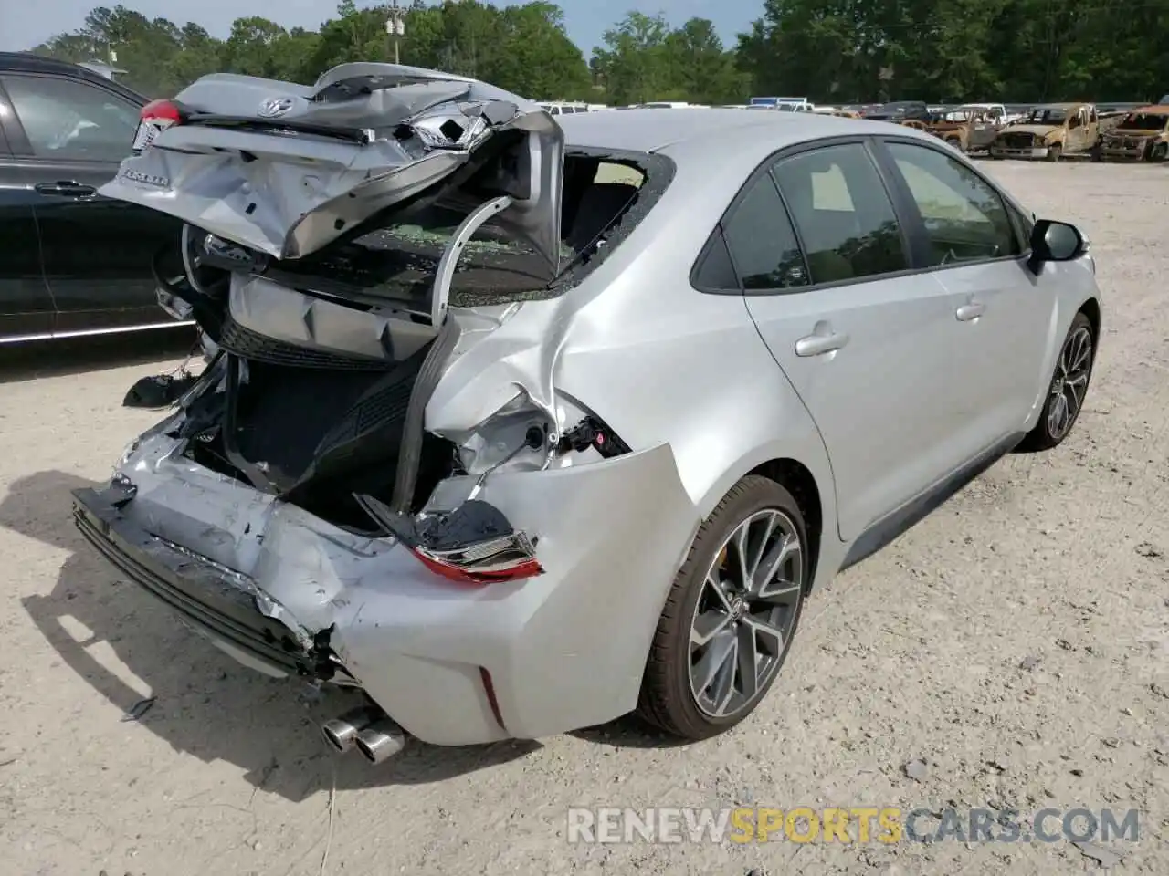 4 Photograph of a damaged car JTDS4MCE3N3500753 TOYOTA COROLLA 2022