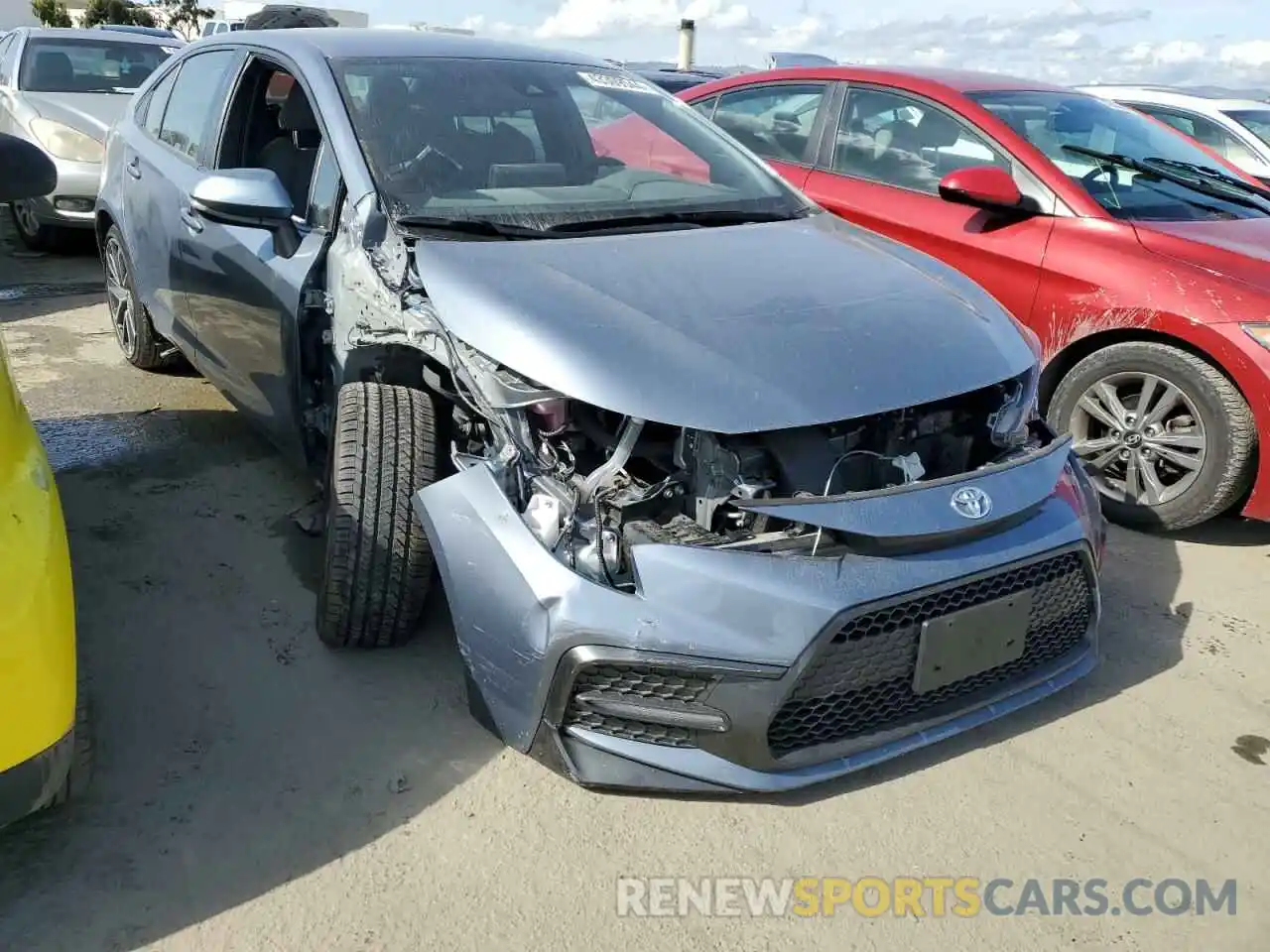 4 Photograph of a damaged car JTDS4MCE3N3509663 TOYOTA COROLLA 2022