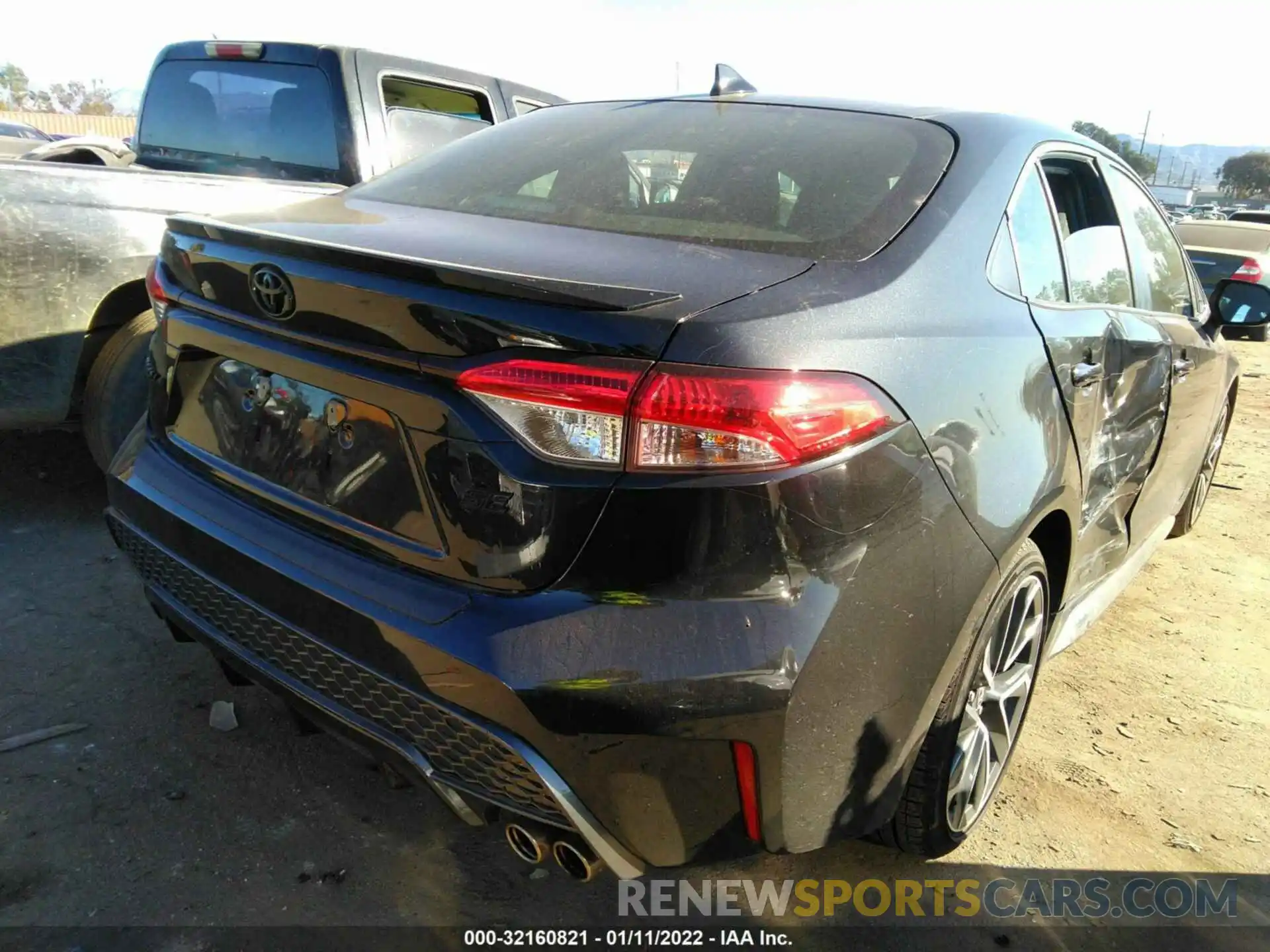 4 Photograph of a damaged car JTDS4MCE3NJ082464 TOYOTA COROLLA 2022