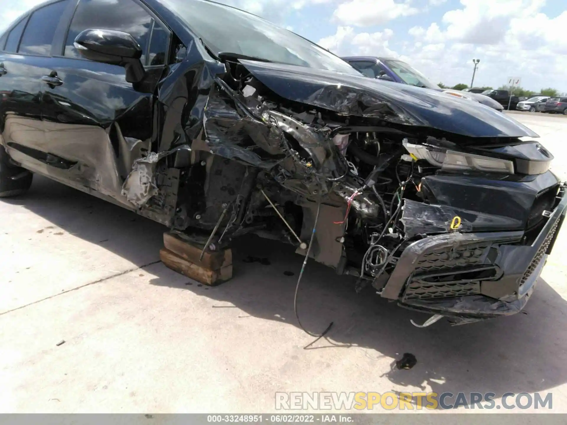 6 Photograph of a damaged car JTDS4MCE3NJ091911 TOYOTA COROLLA 2022