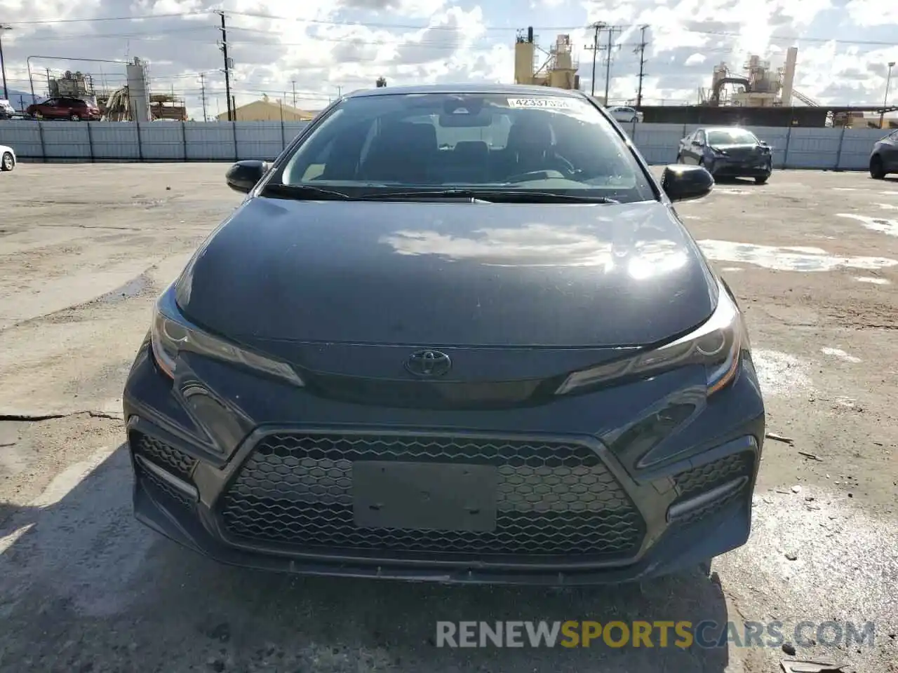 5 Photograph of a damaged car JTDS4MCE3NJ095196 TOYOTA COROLLA 2022