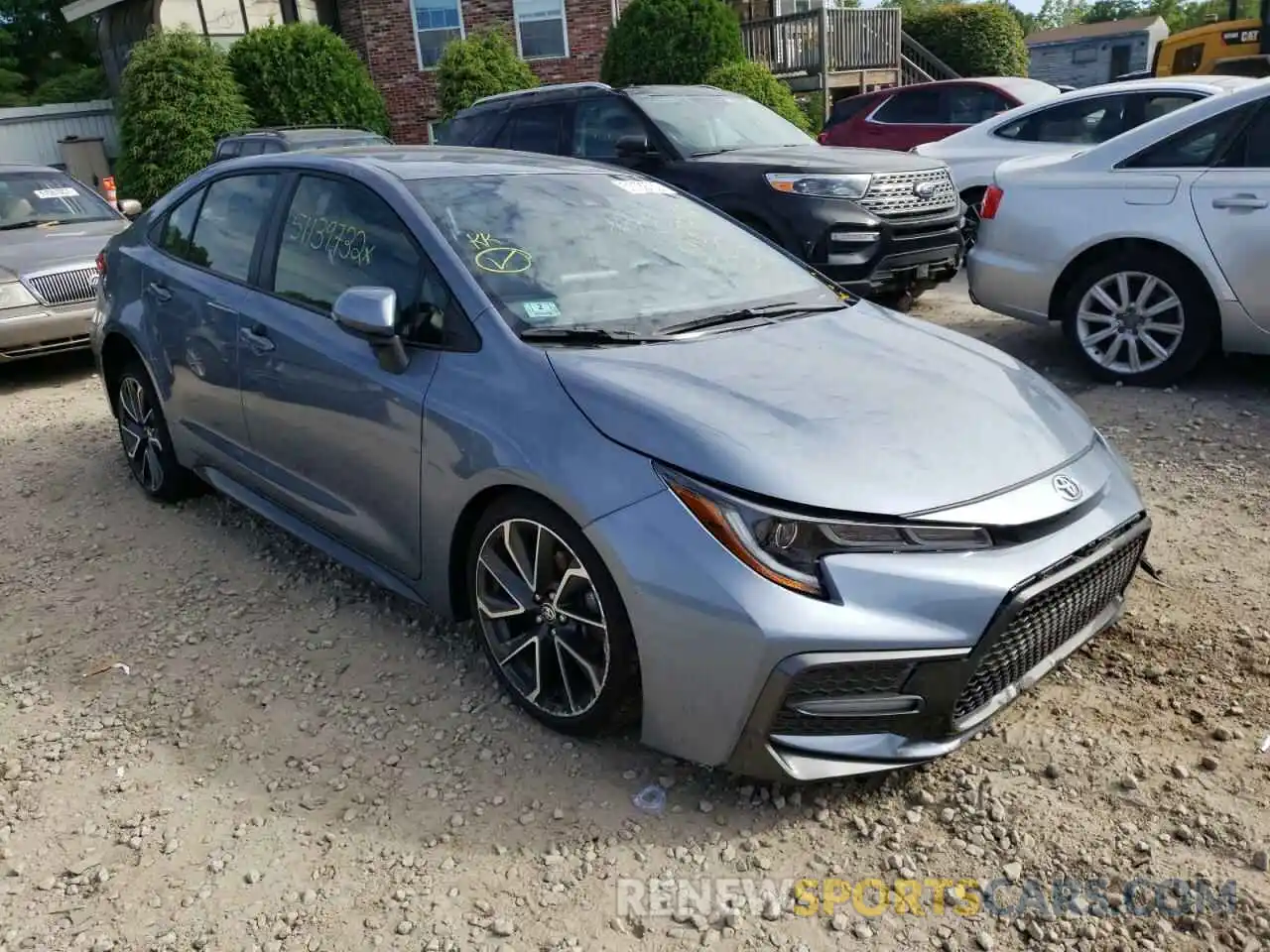 1 Photograph of a damaged car JTDS4MCE4N3503659 TOYOTA COROLLA 2022