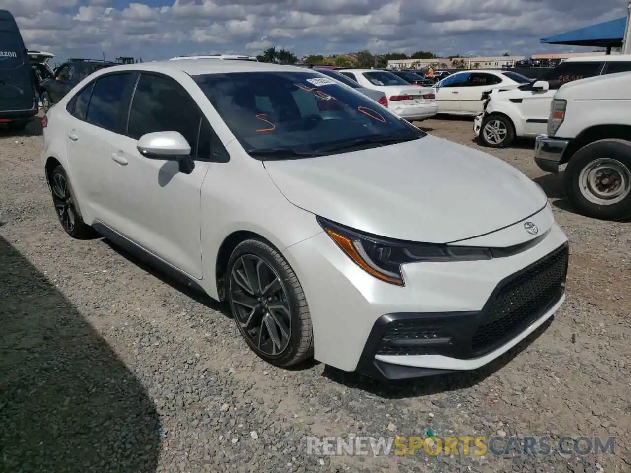 1 Photograph of a damaged car JTDS4MCE4N3504391 TOYOTA COROLLA 2022