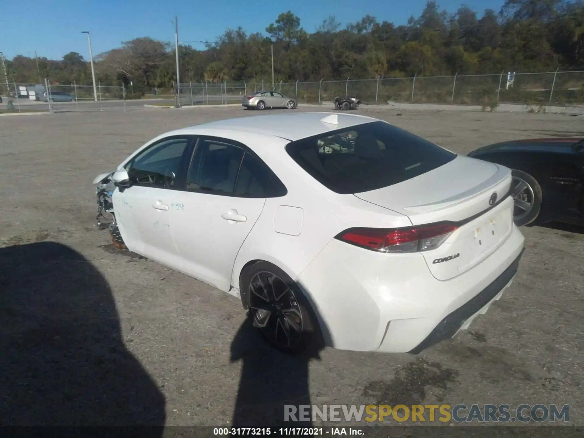 3 Photograph of a damaged car JTDS4MCE4NJ082330 TOYOTA COROLLA 2022