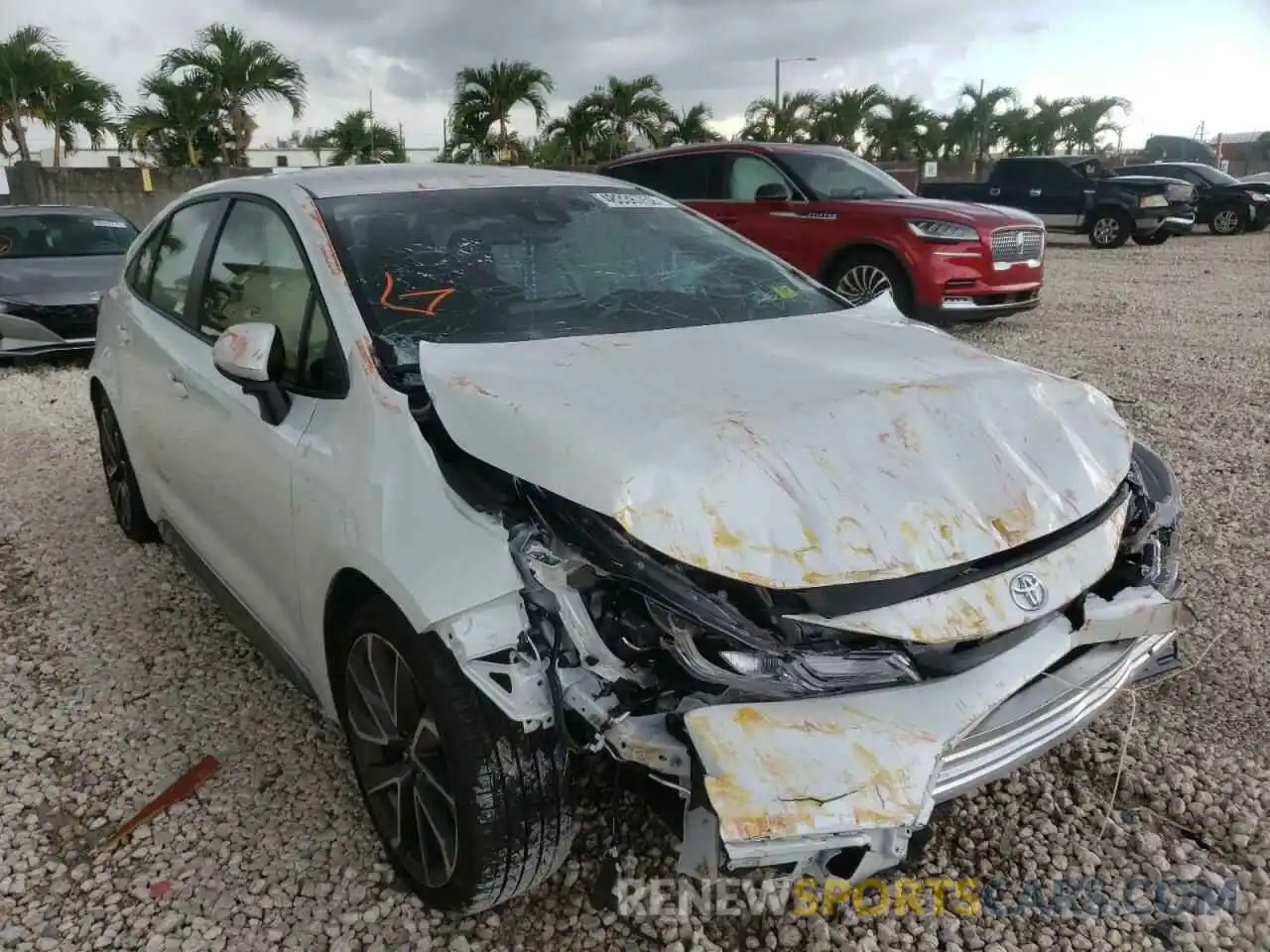 1 Photograph of a damaged car JTDS4MCE5N3500494 TOYOTA COROLLA 2022