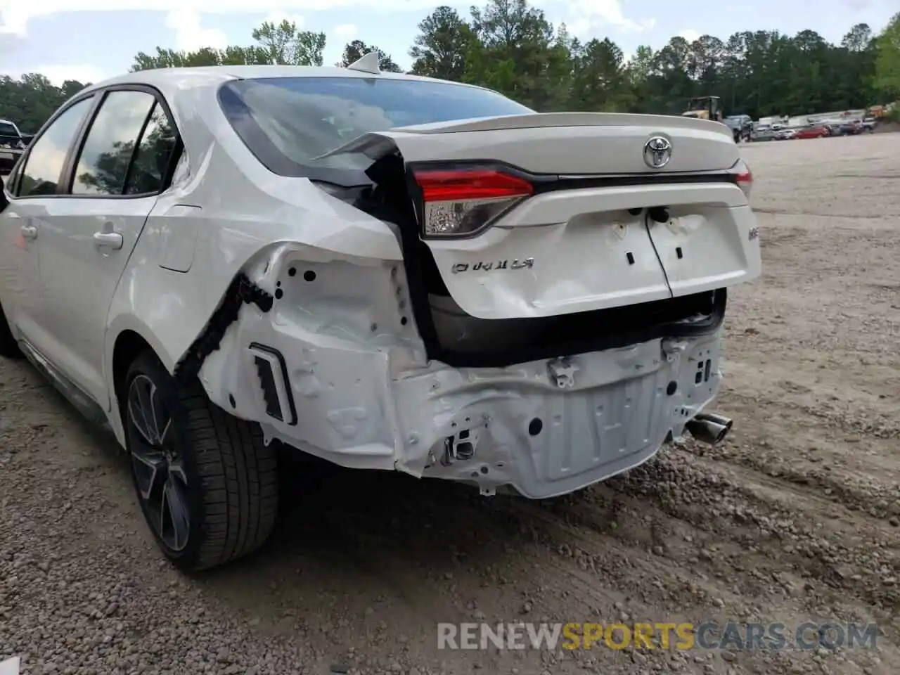 9 Photograph of a damaged car JTDS4MCE5N3500513 TOYOTA COROLLA 2022