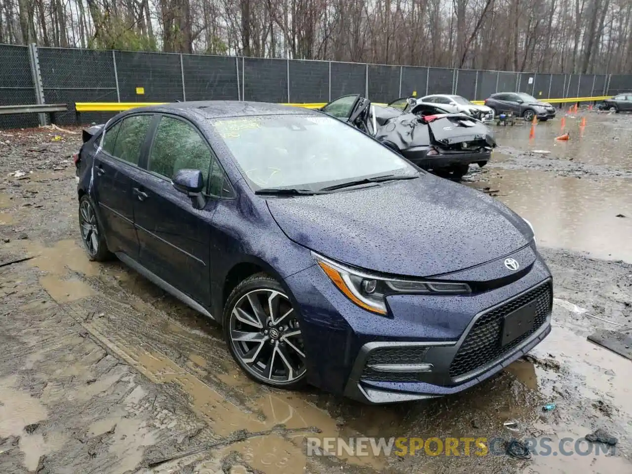 1 Photograph of a damaged car JTDS4MCE5NJ088878 TOYOTA COROLLA 2022