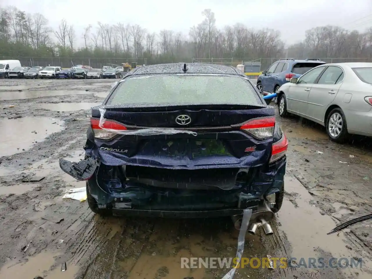 9 Photograph of a damaged car JTDS4MCE5NJ088878 TOYOTA COROLLA 2022