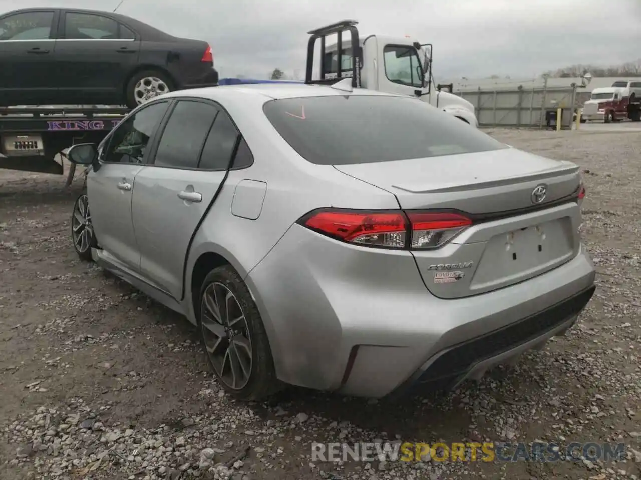 3 Photograph of a damaged car JTDS4MCE6NJ081065 TOYOTA COROLLA 2022