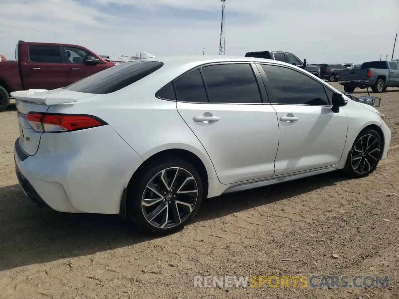 3 Photograph of a damaged car JTDS4MCE6NJ081583 TOYOTA COROLLA 2022