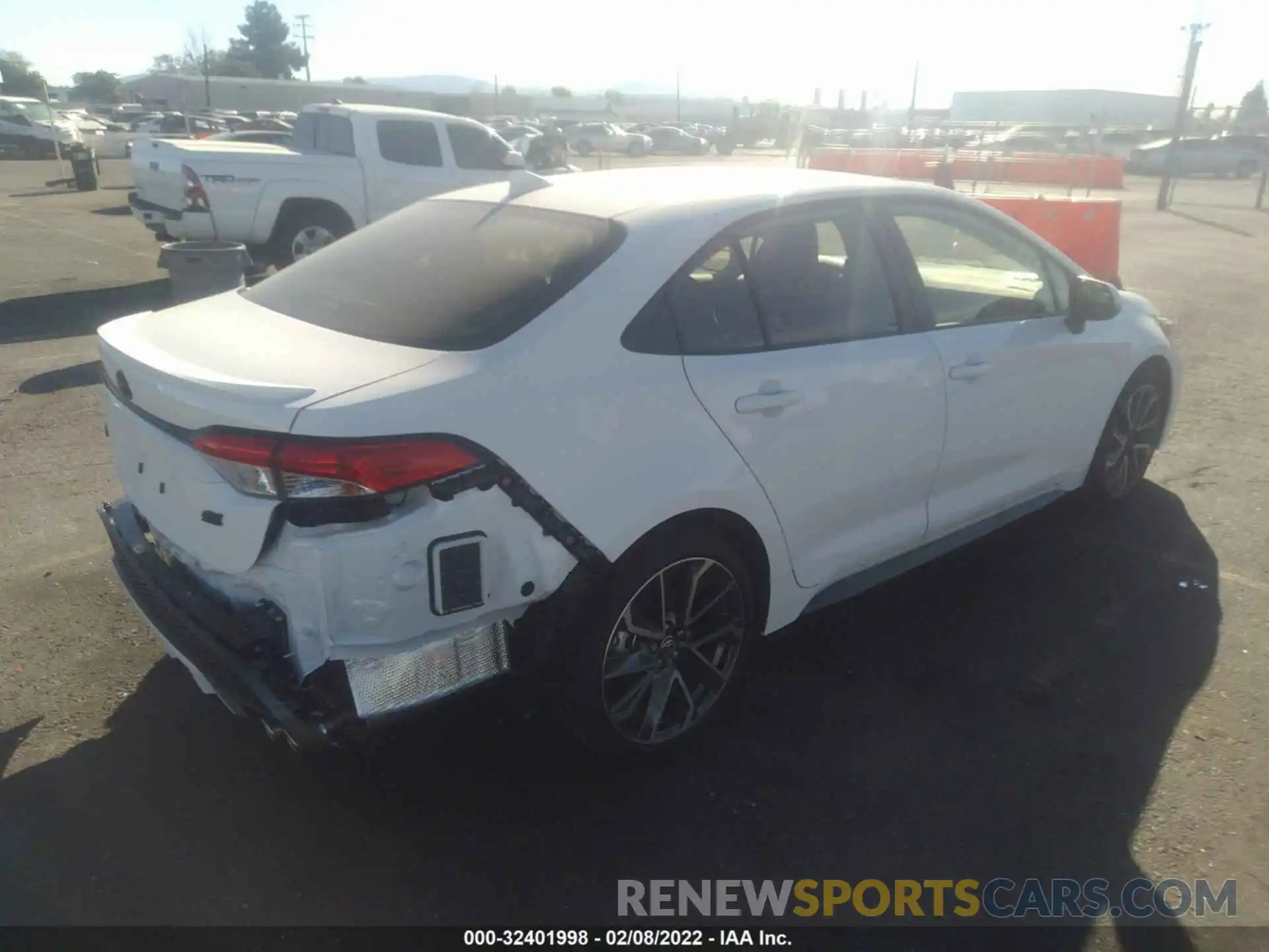 4 Photograph of a damaged car JTDS4MCE7N3500979 TOYOTA COROLLA 2022