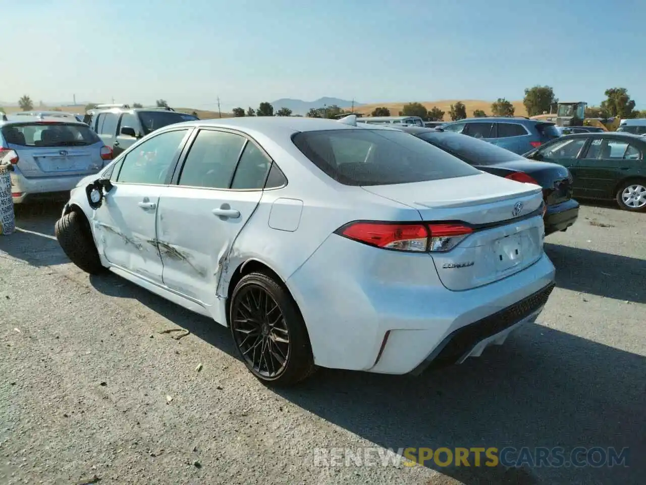 3 Photograph of a damaged car JTDS4MCE7N3505020 TOYOTA COROLLA 2022