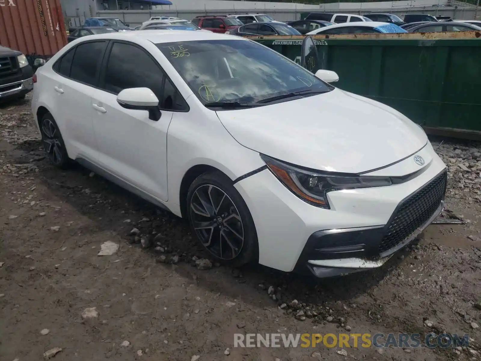 1 Photograph of a damaged car JTDS4MCE7NJ083553 TOYOTA COROLLA 2022