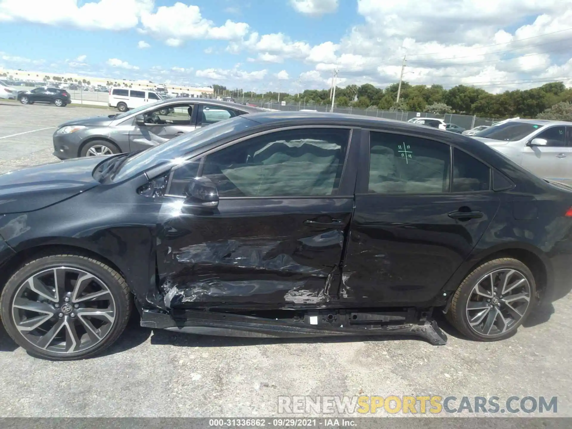 6 Photograph of a damaged car JTDS4MCE7NJ086288 TOYOTA COROLLA 2022