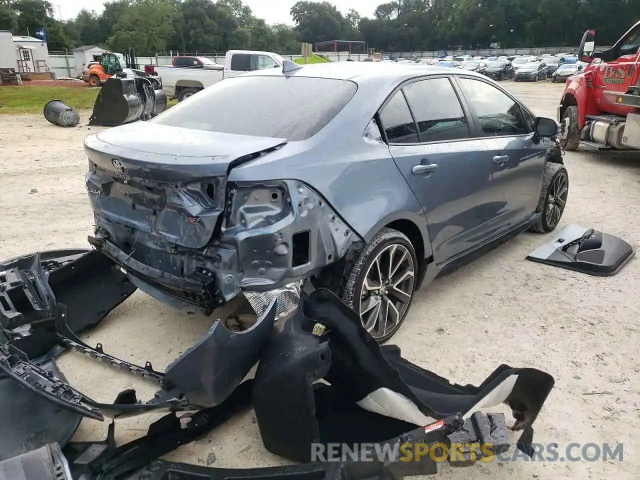 4 Photograph of a damaged car JTDS4MCE8N3500134 TOYOTA COROLLA 2022