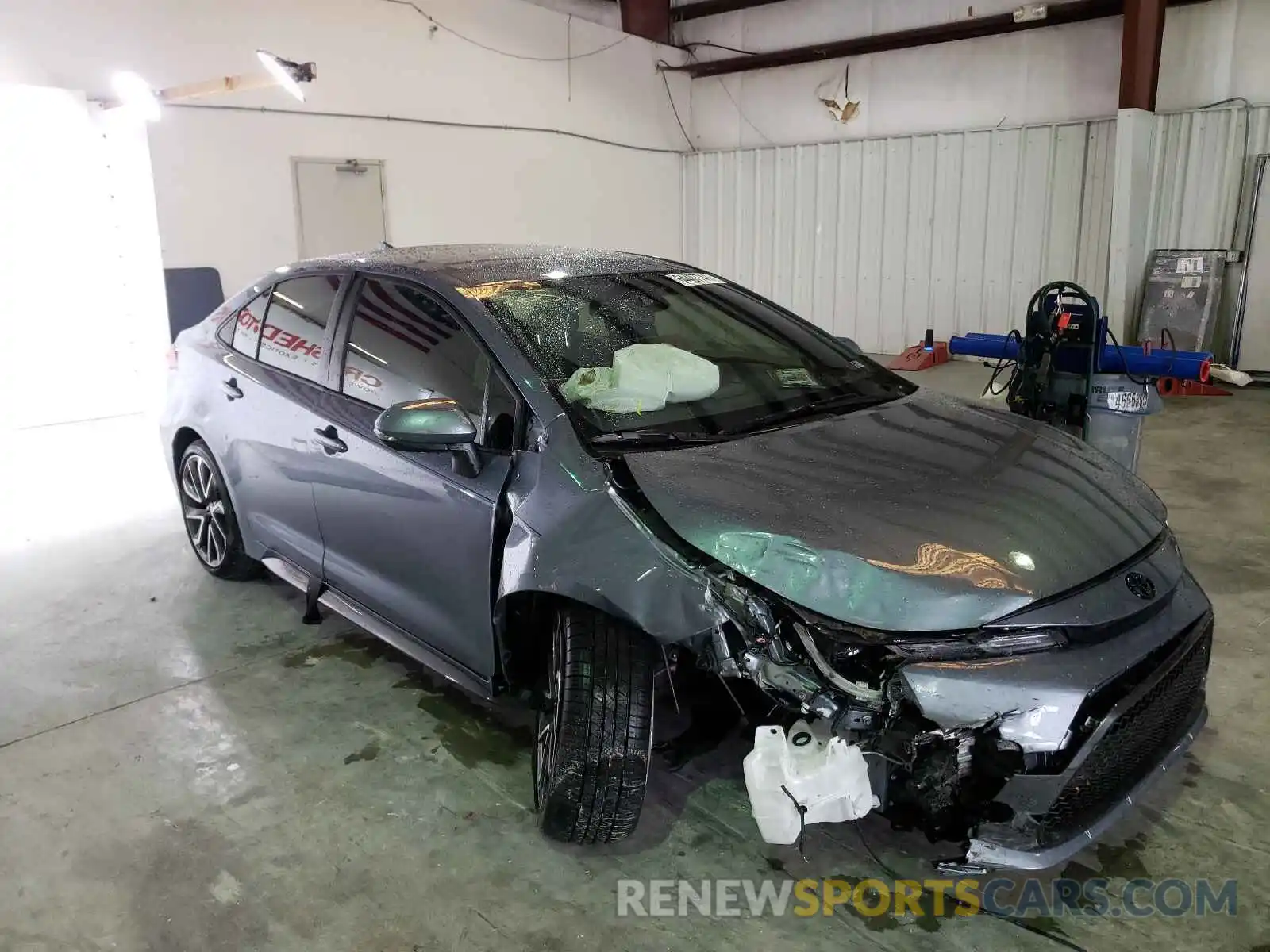 1 Photograph of a damaged car JTDS4MCE8NJ081665 TOYOTA COROLLA 2022