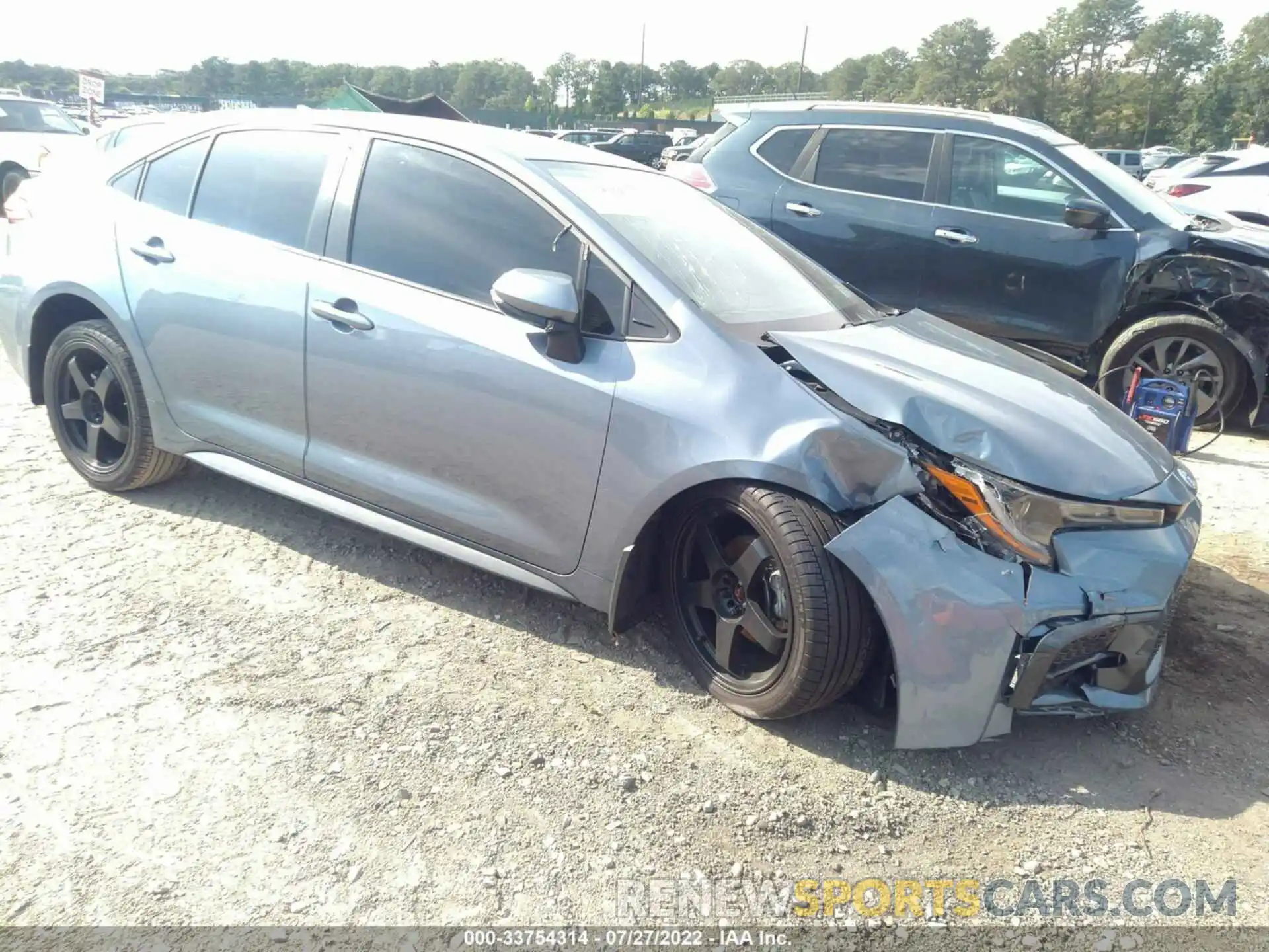 1 Photograph of a damaged car JTDS4MCE8NJ086865 TOYOTA COROLLA 2022