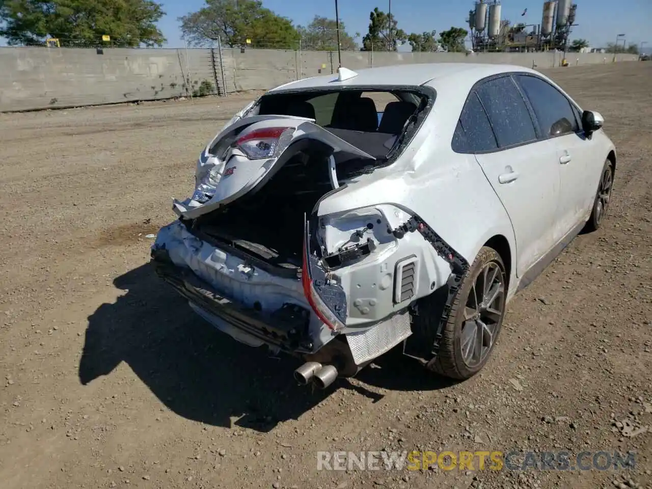 9 Photograph of a damaged car JTDS4MCE8NJ087126 TOYOTA COROLLA 2022