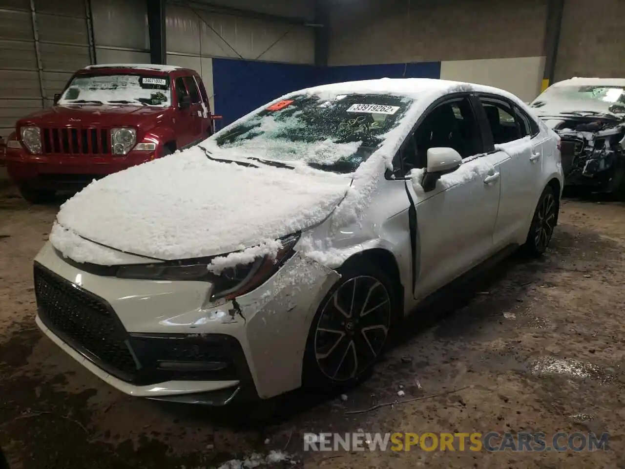 2 Photograph of a damaged car JTDS4MCE9NJ082484 TOYOTA COROLLA 2022