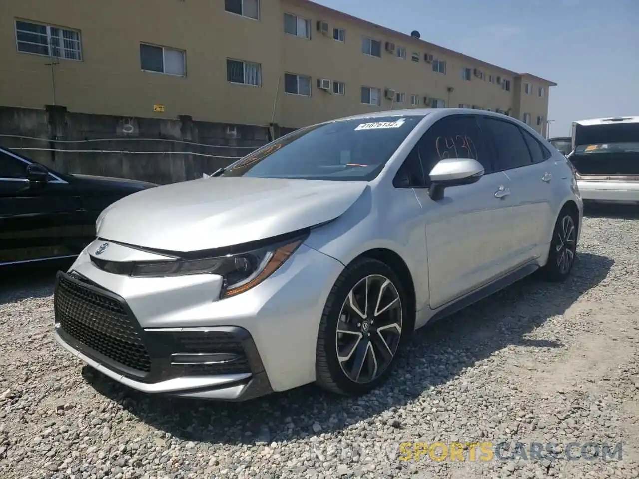 2 Photograph of a damaged car JTDS4MCE9NJ086373 TOYOTA COROLLA 2022