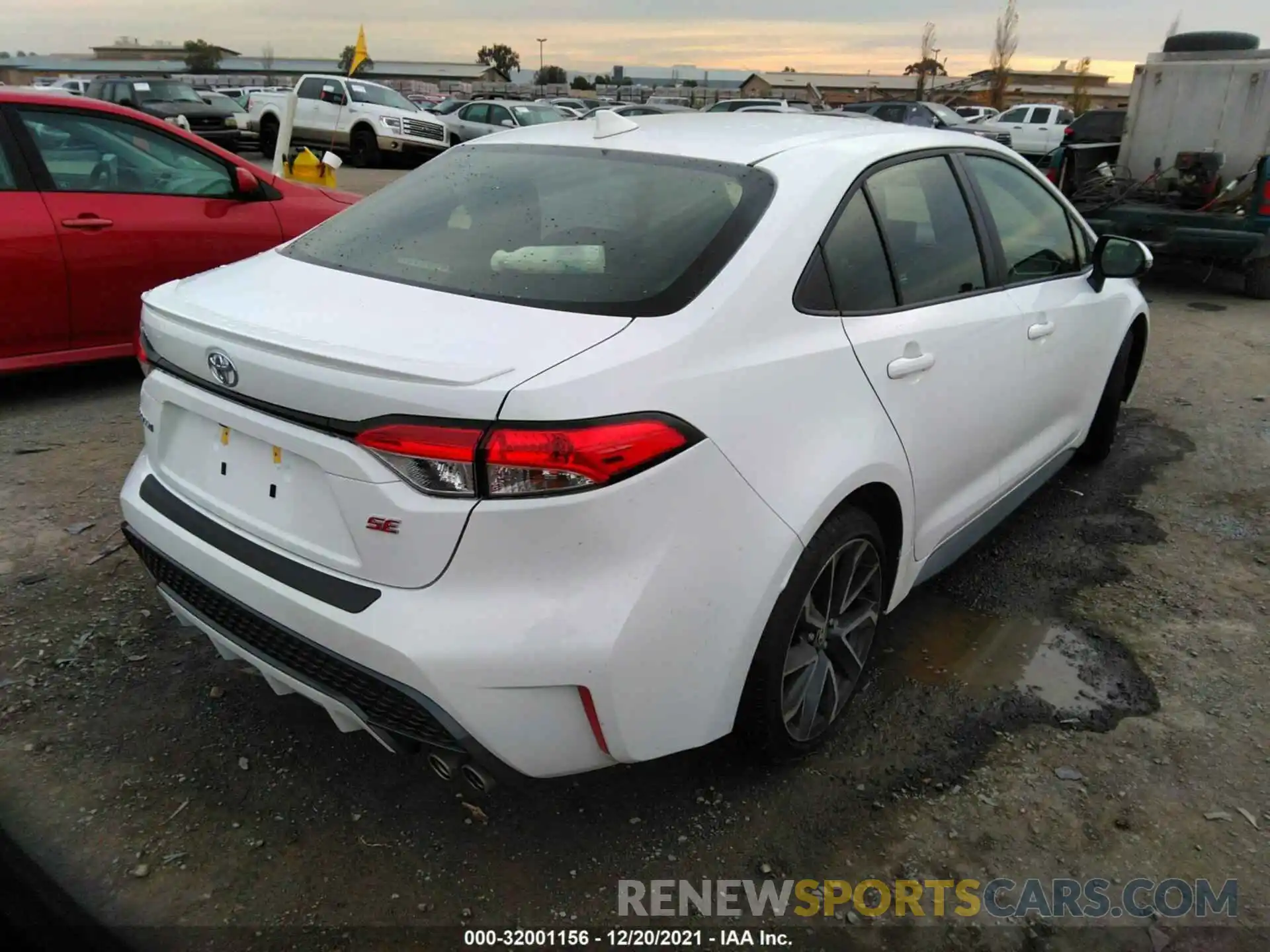 4 Photograph of a damaged car JTDS4MCE9NJ089936 TOYOTA COROLLA 2022