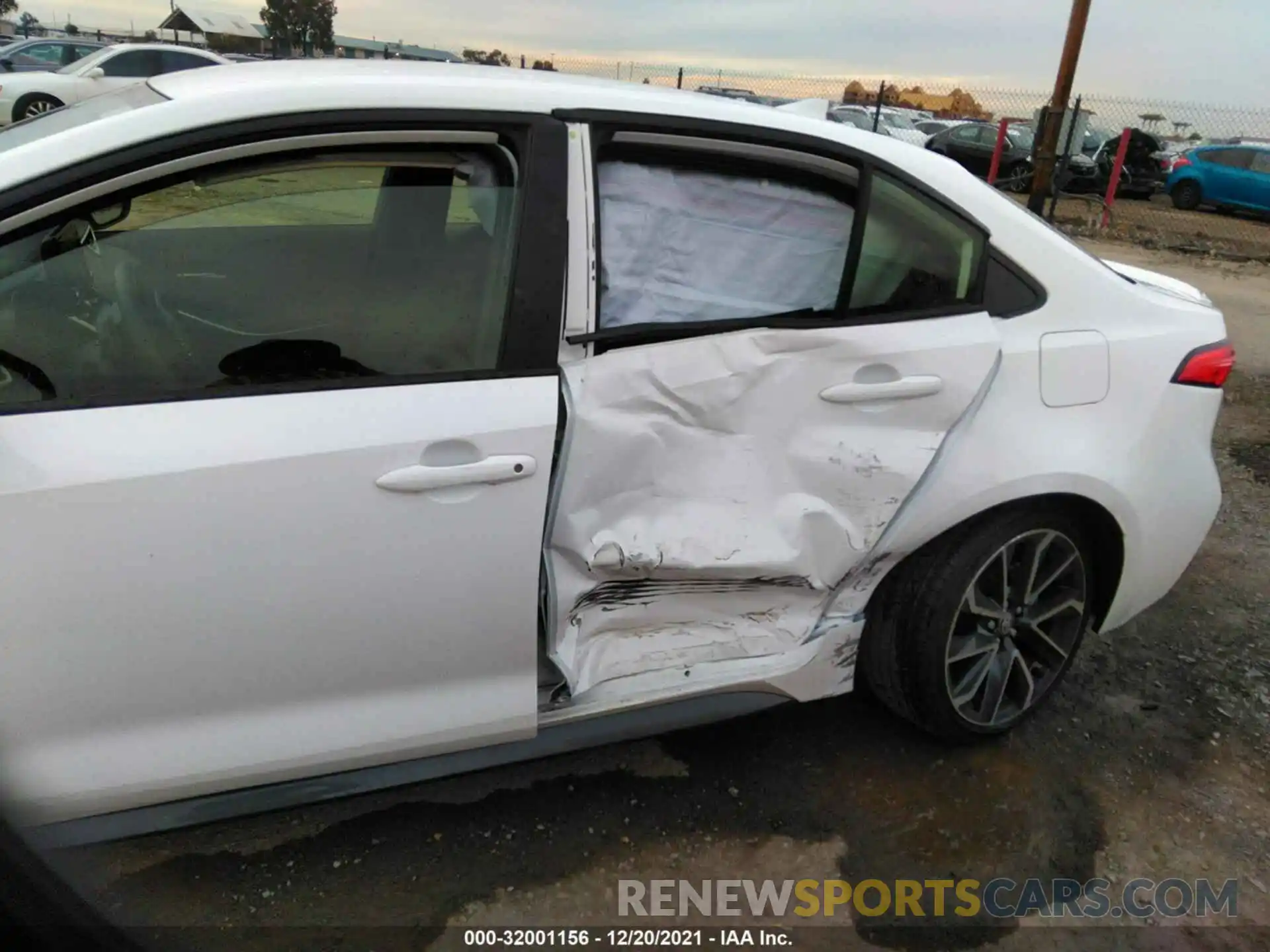 6 Photograph of a damaged car JTDS4MCE9NJ089936 TOYOTA COROLLA 2022